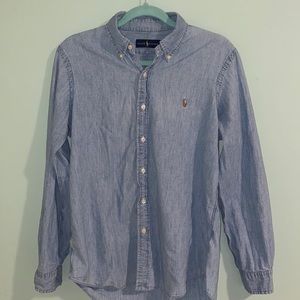 Men’s Chambray Polo Ralph Lauren shirt M
